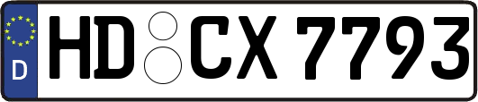 HD-CX7793