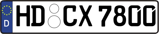 HD-CX7800