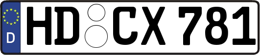 HD-CX781