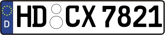 HD-CX7821