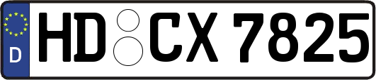 HD-CX7825