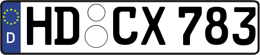 HD-CX783