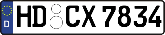HD-CX7834