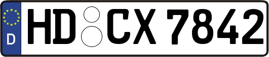 HD-CX7842