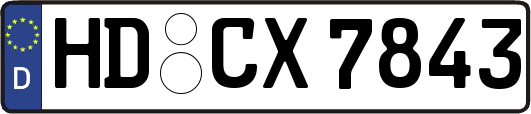 HD-CX7843