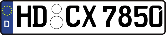 HD-CX7850