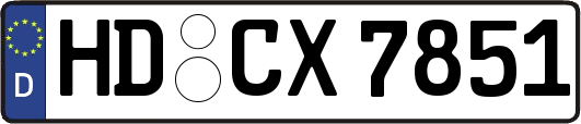 HD-CX7851