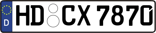 HD-CX7870