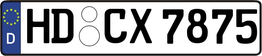 HD-CX7875