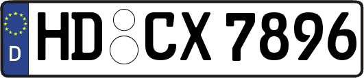 HD-CX7896