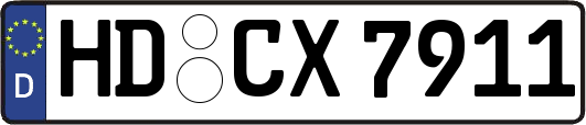 HD-CX7911