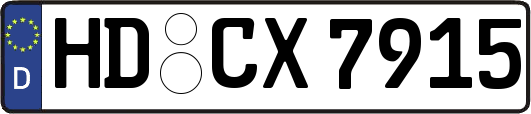 HD-CX7915