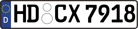 HD-CX7918