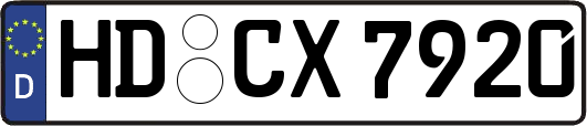 HD-CX7920