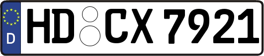 HD-CX7921