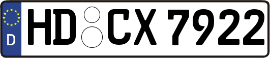 HD-CX7922
