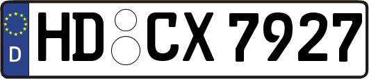 HD-CX7927