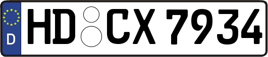 HD-CX7934