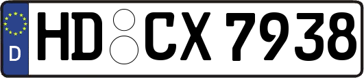 HD-CX7938