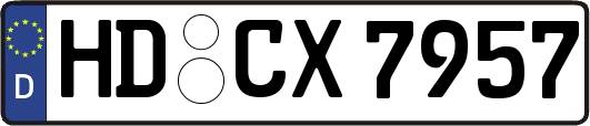 HD-CX7957