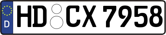 HD-CX7958
