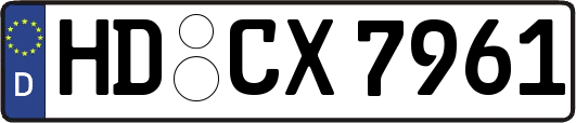HD-CX7961