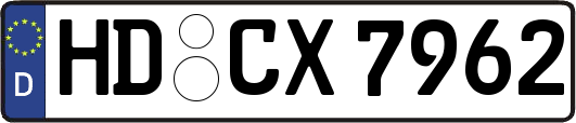 HD-CX7962