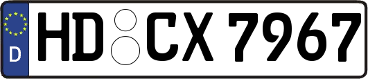 HD-CX7967