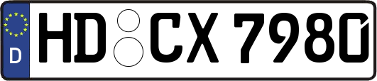 HD-CX7980