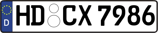 HD-CX7986