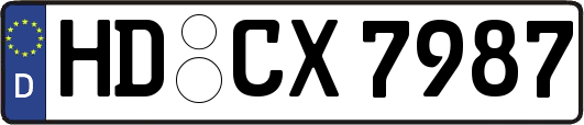 HD-CX7987