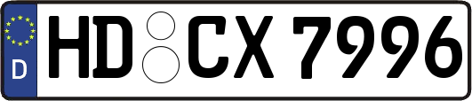 HD-CX7996