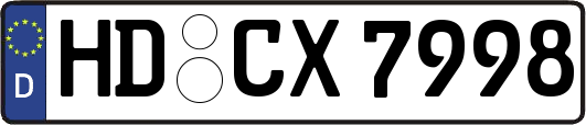 HD-CX7998