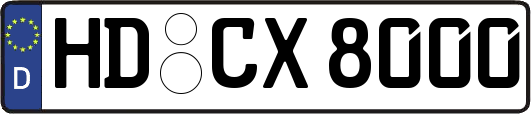 HD-CX8000