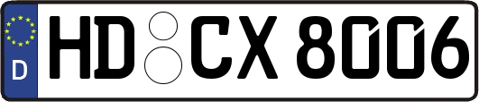 HD-CX8006