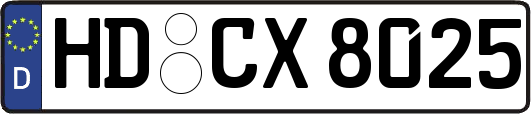 HD-CX8025