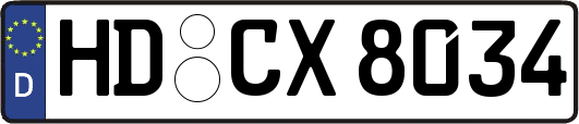 HD-CX8034