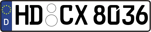 HD-CX8036