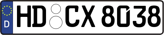 HD-CX8038