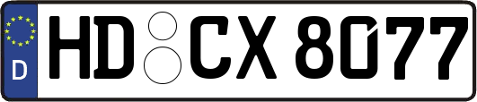 HD-CX8077