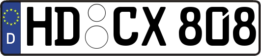 HD-CX808