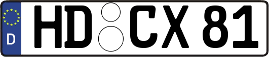 HD-CX81