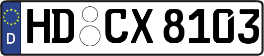 HD-CX8103