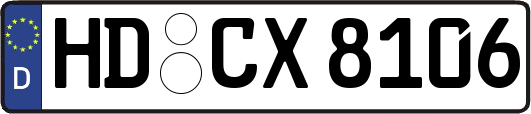 HD-CX8106