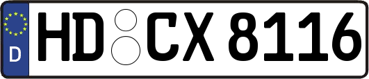 HD-CX8116