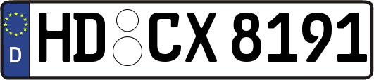 HD-CX8191