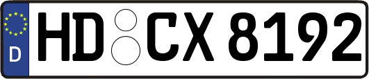 HD-CX8192