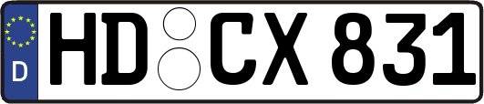 HD-CX831
