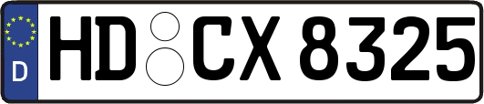 HD-CX8325