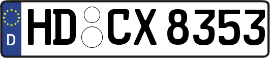 HD-CX8353